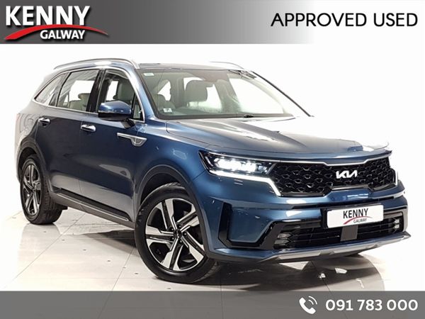 Kia Sorento MPV, Petrol Plug-in Hybrid, 2022, Blue