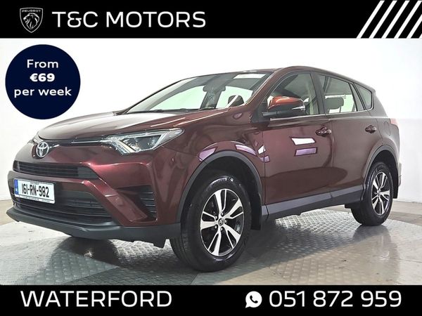 Toyota RAV4 SUV, Diesel, 2016, Red