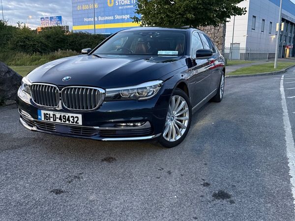 BMW 7-Series Saloon, Diesel, 2016, Blue
