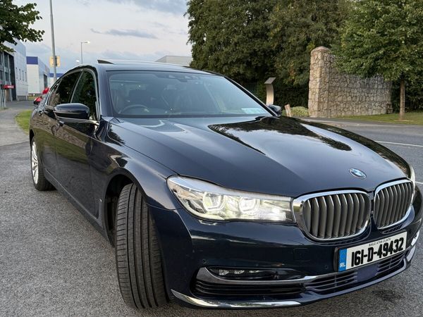 BMW 7-Series Saloon, Diesel, 2016, Blue