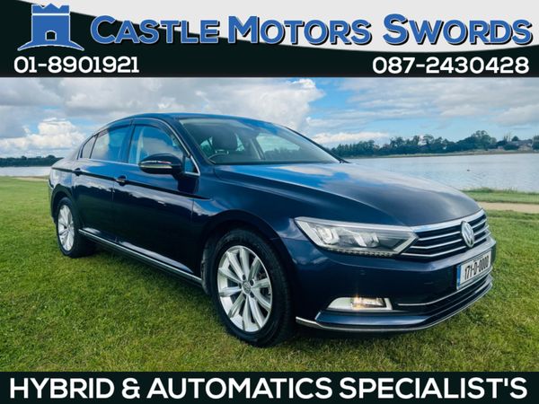 Volkswagen Passat Saloon, Petrol, 2017, Blue