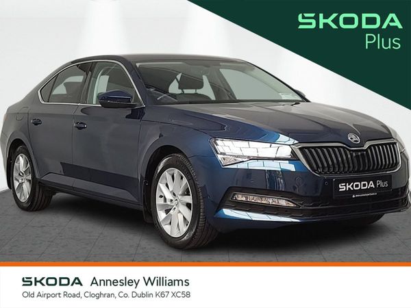 Skoda Superb Saloon, Diesel, 2023, Blue