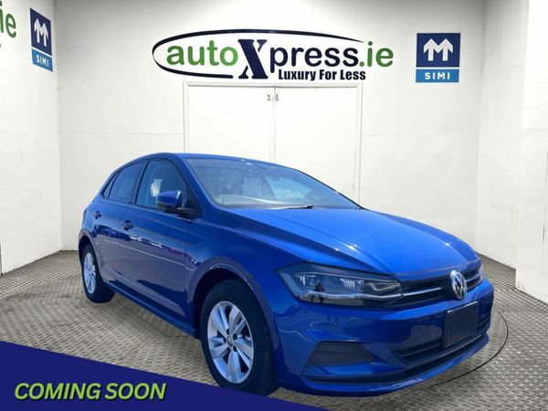 Volkswagen Polo Hatchback, Petrol, 2020, Blue
