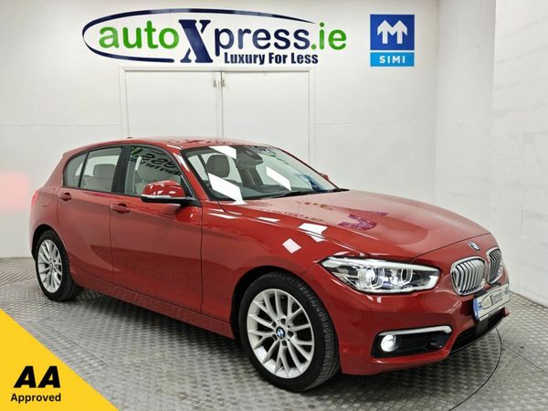 BMW 1-Series Hatchback, Diesel, 2018, Red