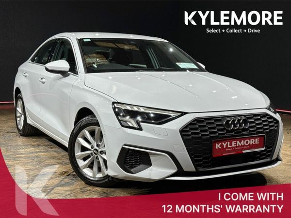 Audi A3 Saloon, Petrol, 2022, White