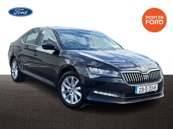 Skoda Superb Saloon, Diesel, 2023, Black