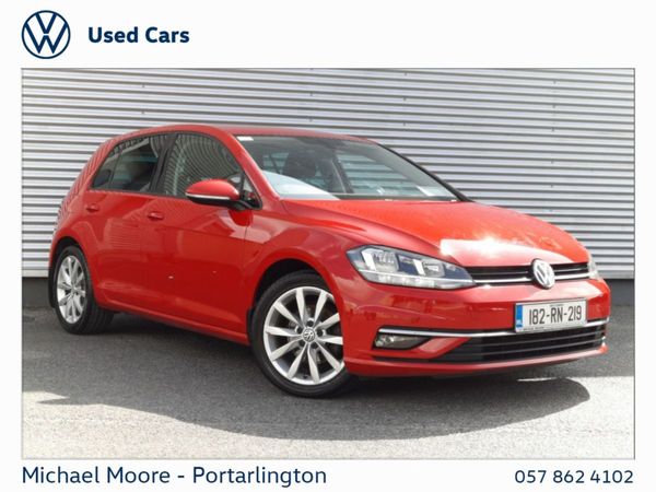 Volkswagen Golf Estate, Diesel, 2018, Red