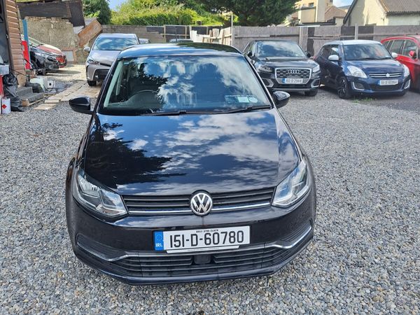 Volkswagen Polo Hatchback, Petrol, 2015, Black