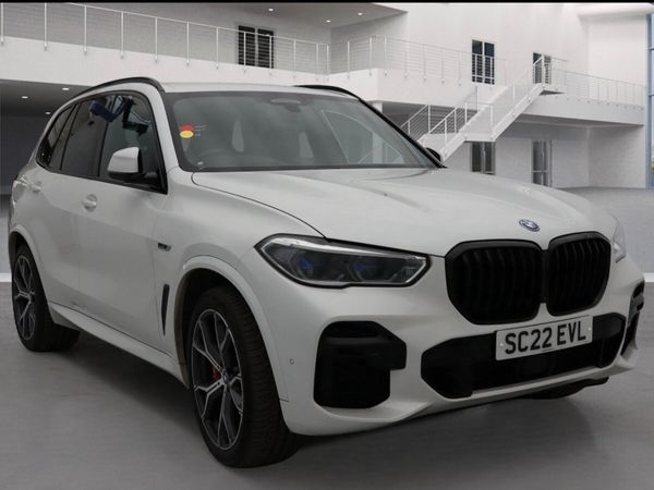BMW X5 SUV, Petrol Hybrid, 2022, White