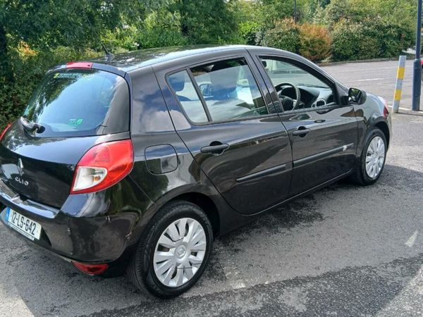 Renault Clio Hatchback, Ethanol Petrol, 2012, Black