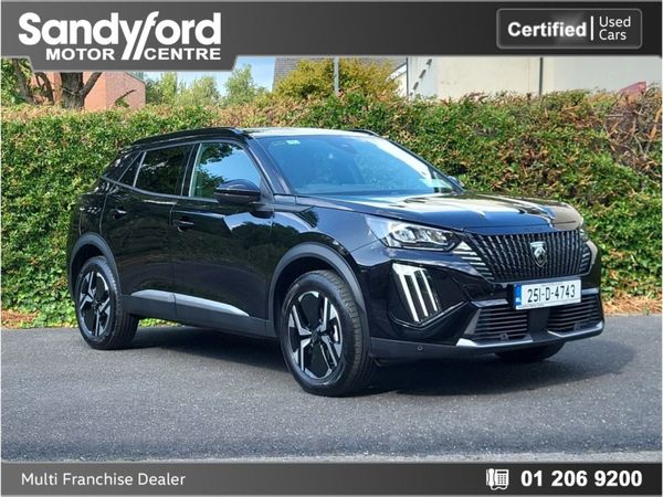 Peugeot 2008 SUV, Petrol, 2025, Black