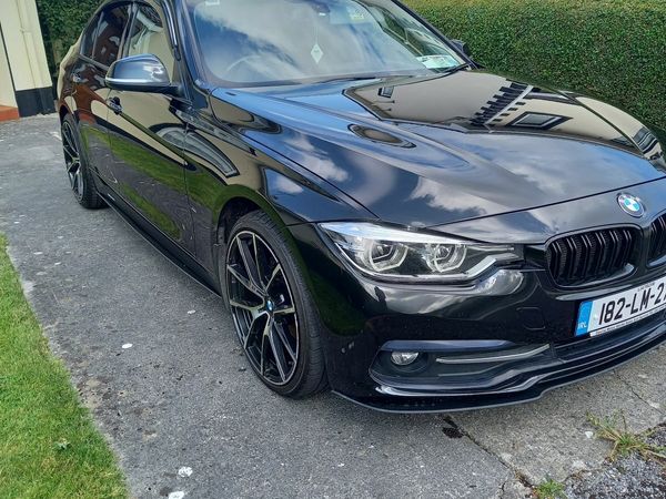 BMW 3-Series Saloon, Diesel, 2018, Black