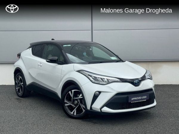 Toyota C-HR SUV, Petrol Hybrid, 2023, White