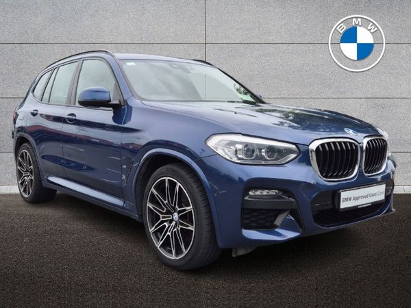 BMW X3 SUV, Petrol Plug-in Hybrid, 2020, Blue