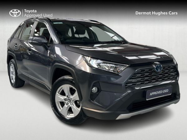 Toyota RAV4 SUV, Petrol Hybrid, 2021, Grey