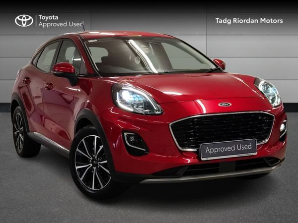 Ford Puma MPV, Petrol Hybrid, 2021, Red