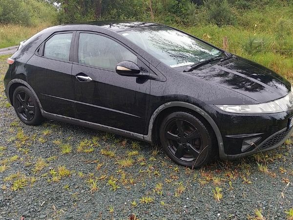 Honda Civic Hatchback, Petrol, 2007, Black