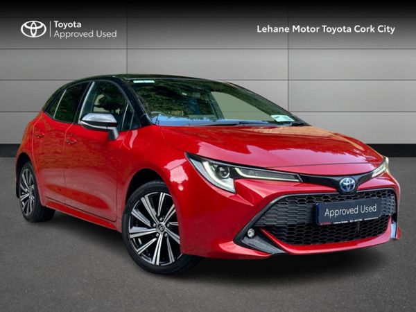 Toyota Corolla Hatchback, Petrol Hybrid, 2022, Red