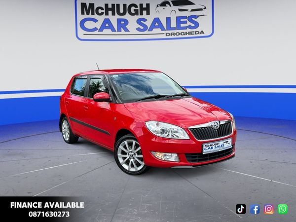 Skoda Fabia Estate, Petrol, 2014, Red