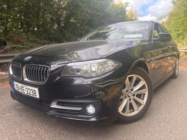 BMW 5-Series Saloon, Diesel, 2015, Black