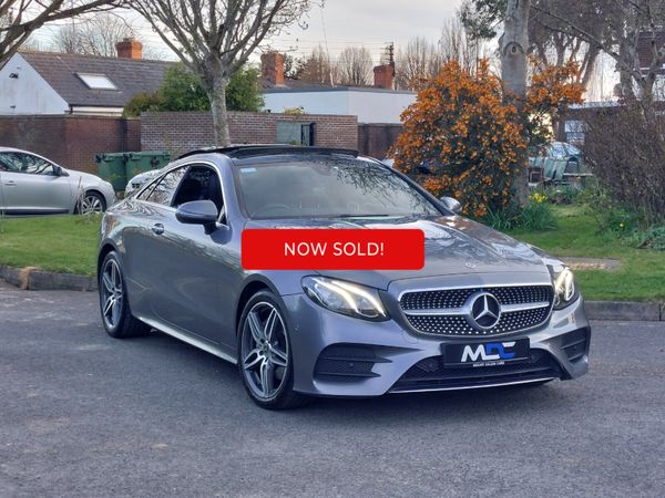 Mercedes-Benz E-Class Coupe, Diesel, 2018, Grey