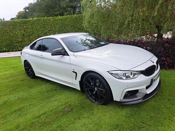 BMW 4-Series Coupe, Diesel, 2015, White