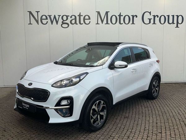 Kia Sportage MPV, Hybrid, 2020, White