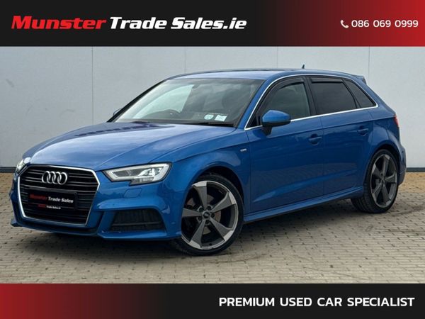Audi A3 Hatchback, Diesel, 2018, Blue