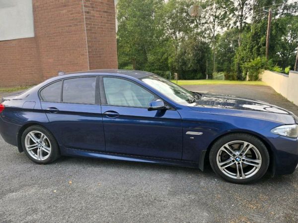 BMW 5-Series Saloon, Diesel, 2016, Blue