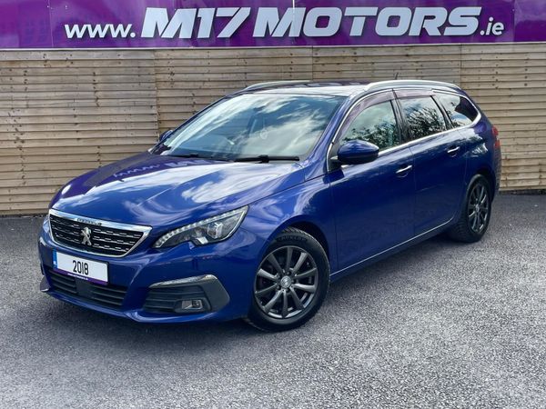 Peugeot 308 Estate, Diesel, 2018, Blue