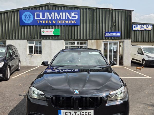 BMW 5-Series Saloon, Diesel, 2015, Black