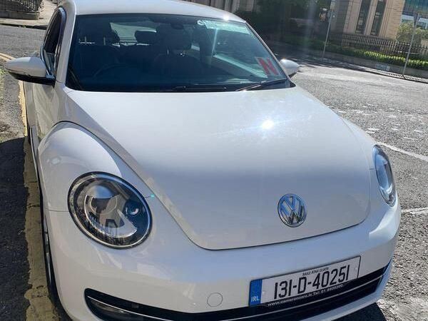Volkswagen Beetle Hatchback, Petrol, 2013, White