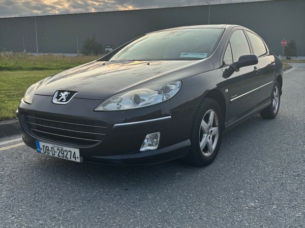 Peugeot 407 Saloon, Diesel, 2008, Black