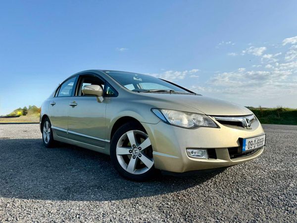 Honda Civic Saloon, Petrol, 2009, Beige