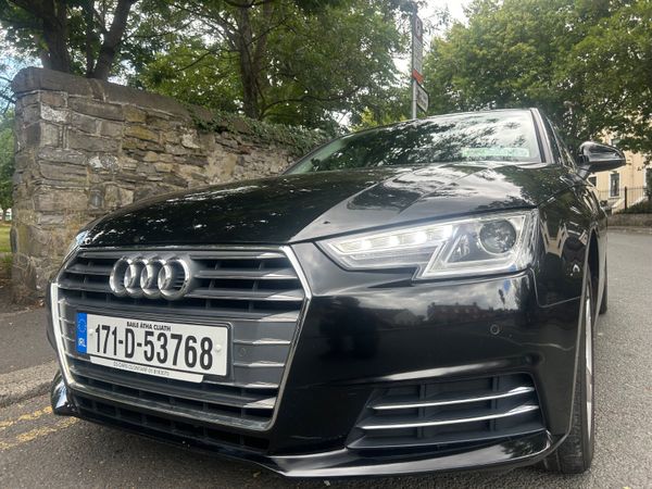 Audi A4 Saloon, Petrol, 2017, Black