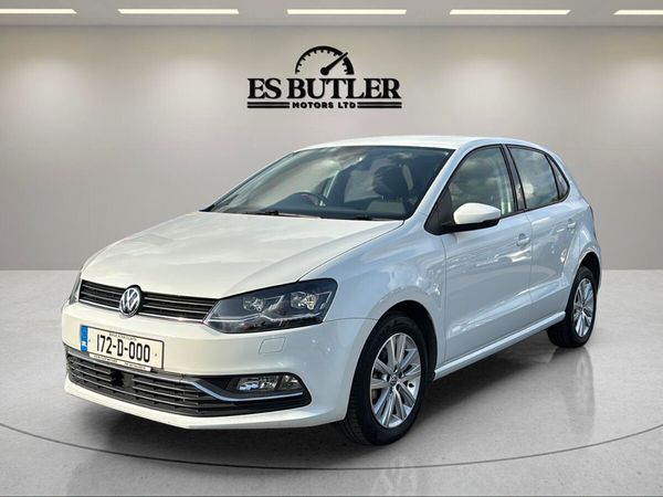 Volkswagen Polo Hatchback, Petrol, 2017, White