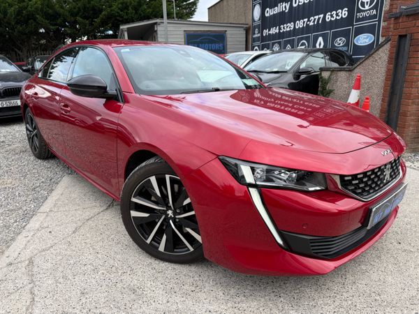 Peugeot 508 Hatchback, Petrol Plug-in Hybrid, 2021, Red
