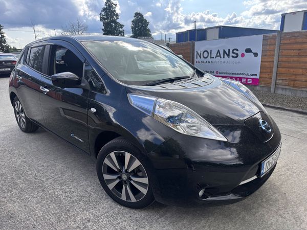 Nissan Leaf Hatchback, Electric, 2017, Black