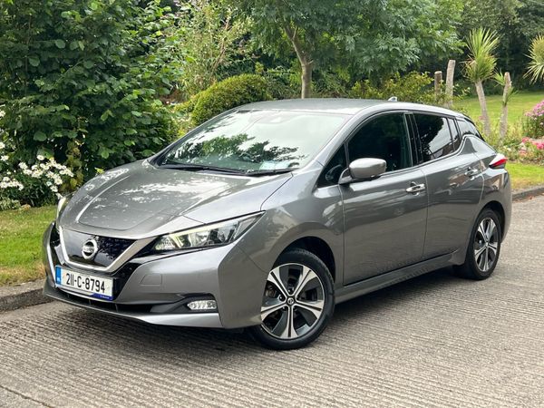 Nissan Leaf Hatchback, Electric, 2021, Grey