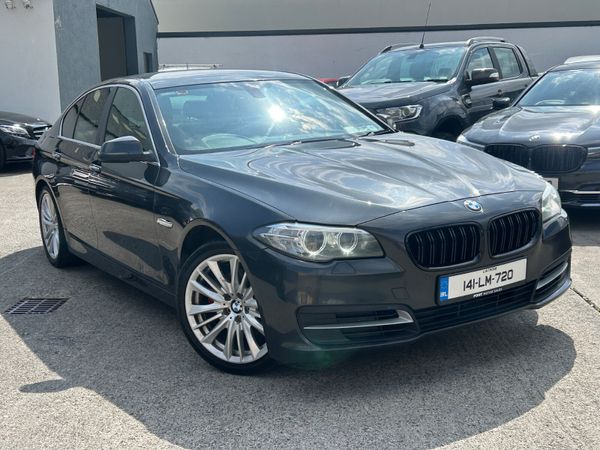 BMW 5-Series Saloon, Diesel, 2014, Grey