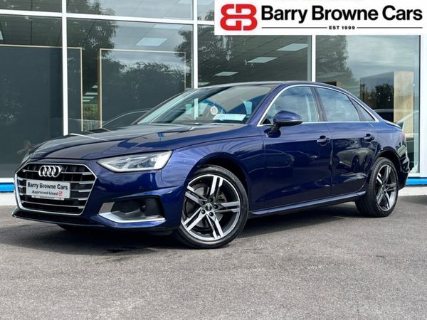 Audi A4 Saloon, Diesel, 2022, Blue