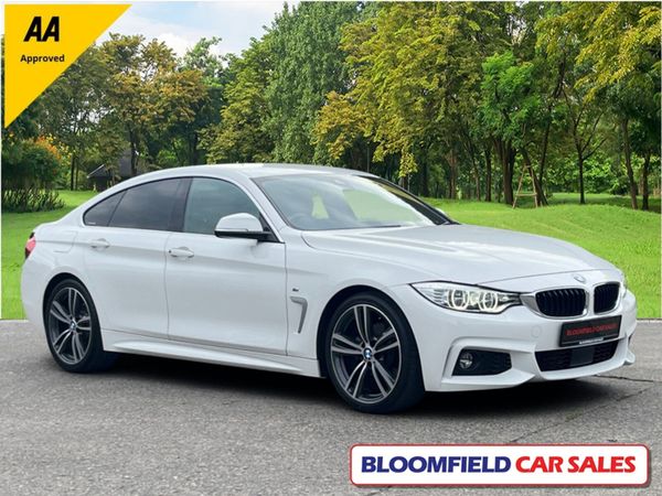 BMW 4-Series Saloon, Petrol, 2016, White