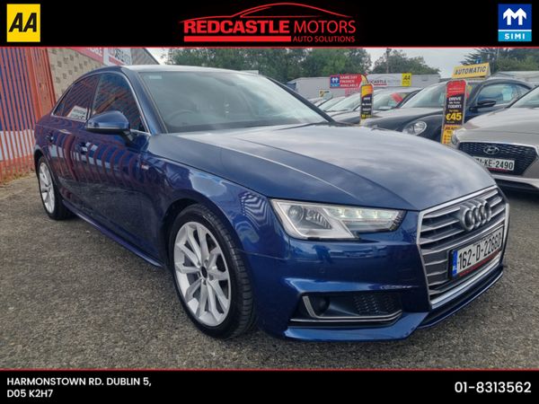Audi A4 Saloon, Diesel, 2016, Blue