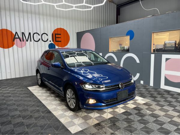 Volkswagen Polo Hatchback, Petrol, 2022, Blue