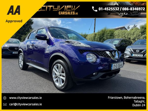 Nissan Juke Hatchback, Petrol, 2017, Blue