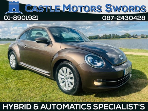 Volkswagen Beetle Hatchback, Petrol, 2015, Brown