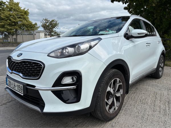 Kia Sportage MPV, Diesel Hybrid, 2020, White