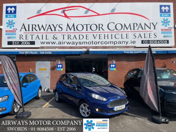 Ford Fiesta Hatchback, Petrol, 2015, Blue