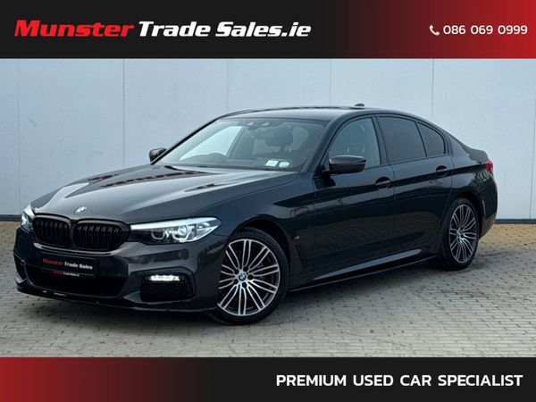 BMW 5-Series Saloon, Petrol Plug-in Hybrid, 2020, Grey