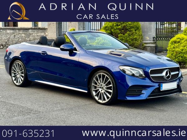 Mercedes-Benz E-Class Convertible, Petrol Hybrid, 2021, Blue